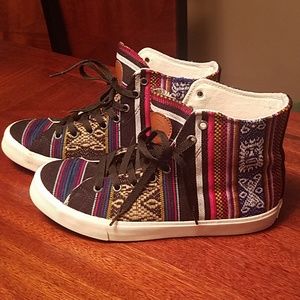 Inkkas blackbird high top sneakers